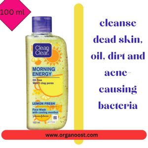 Clean and Clear Face Wash Morning Energy Lemon Fresh 100ml